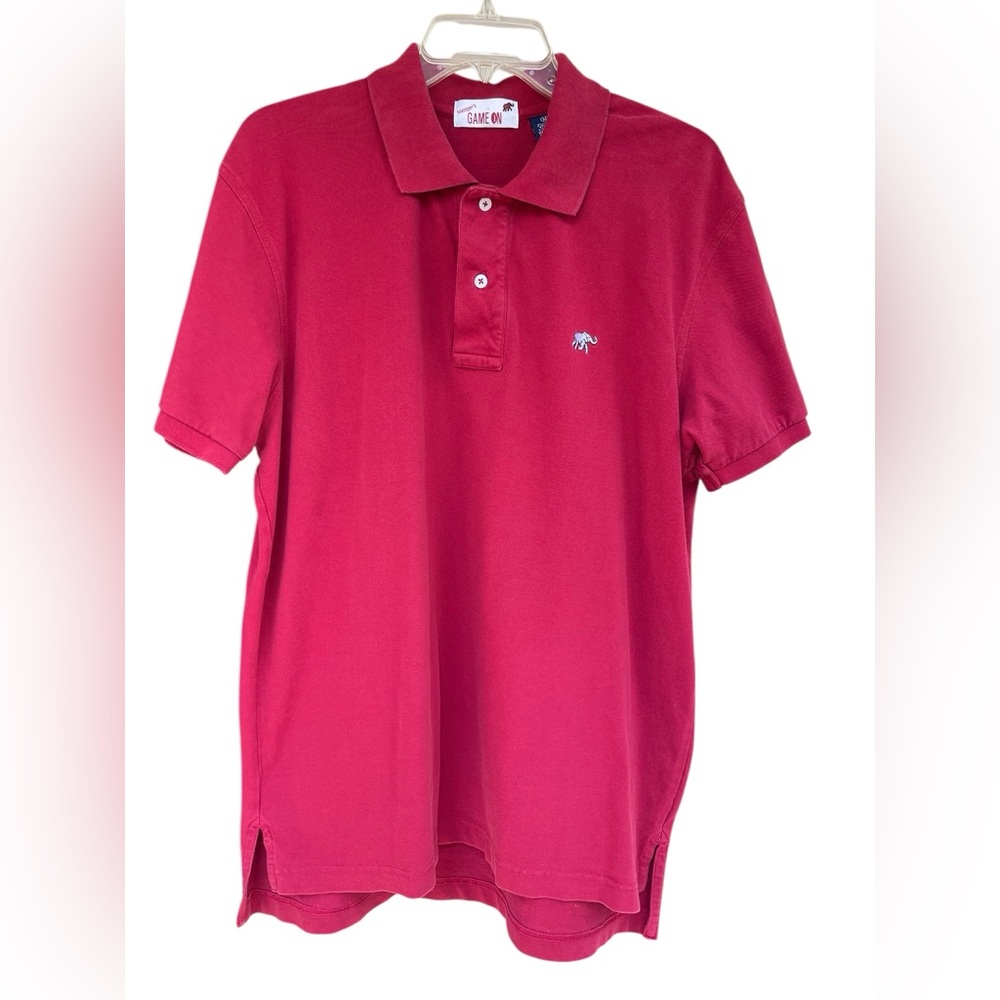 University of Alabama size Medium Men’s polo Crimson Tide SS